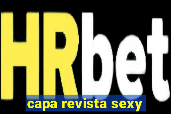 capa revista sexy